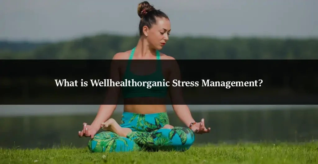 What is Wellhealthorganic Stress Management