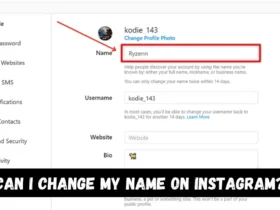 Can I change my name on Instagram