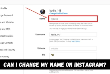 Can I change my name on Instagram