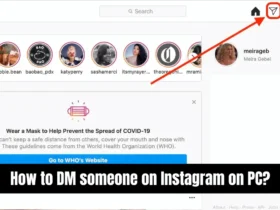 How to DM someone on Instagram on PC