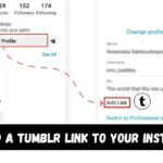 How to add a Tumblr link to your Instagram bio