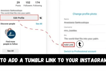 How to add a Tumblr link to your Instagram bio