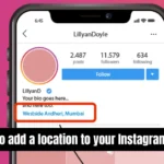 How to add a location to your Instagram bio