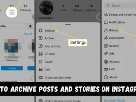 How to archive posts and Stories on Instagram