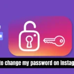 How to change my password on Instagram