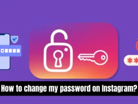 How to change my password on Instagram