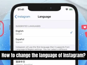 How to change the language of Instagram