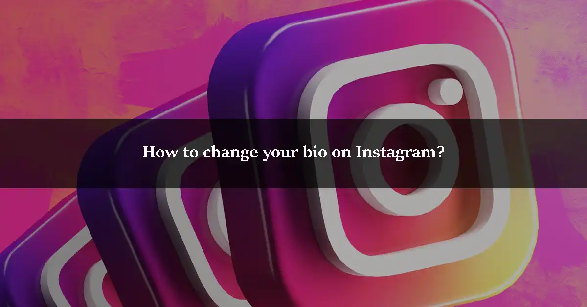 How to change your bio on Instagram