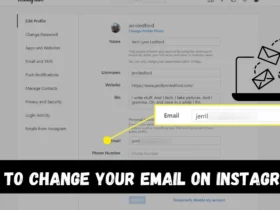 How to change your email on Instagram