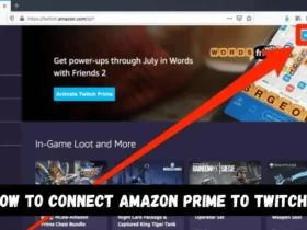 How to connect Amazon Prime to Twitch