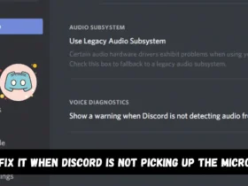 How to fix it when Discord is not picking up the microphone