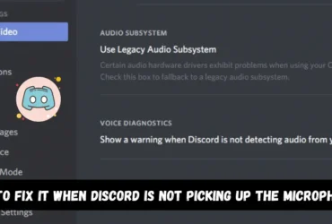 How to fix it when Discord is not picking up the microphone