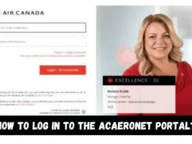 How to log in to the ACAeronet portal