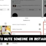 How to mute someone on Instagram