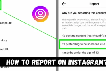 How to report on Instagram