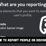 How to report people on Discord