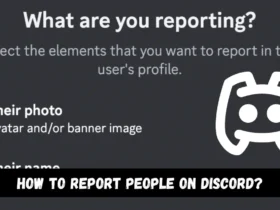 How to report people on Discord