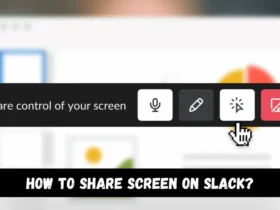 How to share screen on Slack