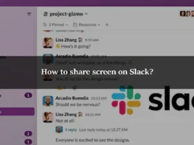How to share screen on Slack