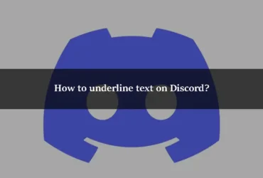 How to underline text on Discord