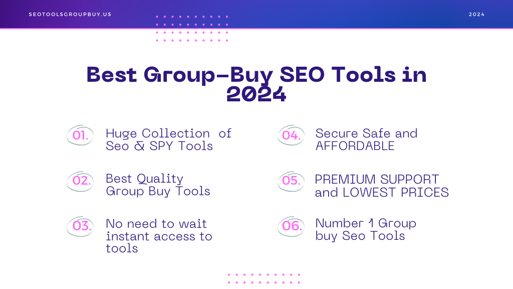 Best Group-Buy SEO Tools in 2024